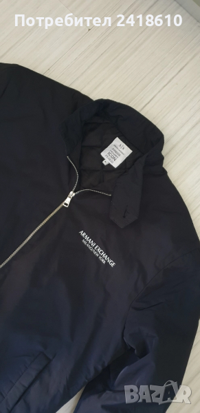 Armani Exchange ICON  Italy A/X Mens Size XL НОВО! ОРИГИНАЛ! Мъжко Бомбер Яке!, снимка 1
