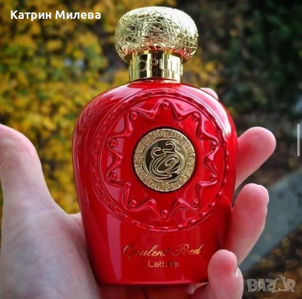 Opulent Red 100 ml. EDP / Lattafa - арабски унисекс парфюм двойник на Rouge Malachite / Armani Prive, снимка 1