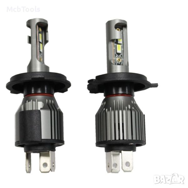 LED Крушки H4 – 12 / 24V, снимка 1