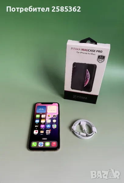 iPhone XS Max Gold 256 Gb 100% Батерия, снимка 1