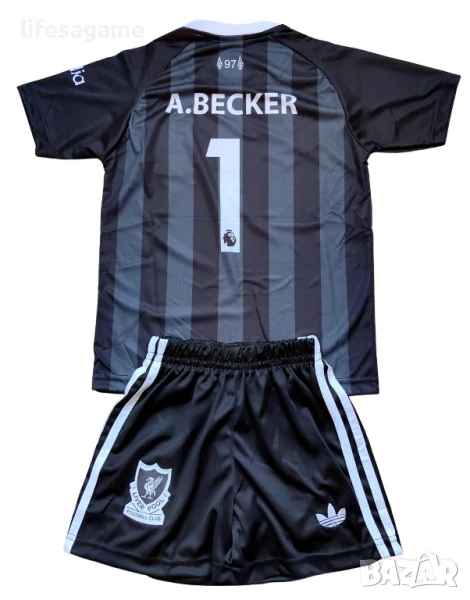 Детско - юношески вратарски футболен екип Ливърпул А. Бекер Liverpool Becker, снимка 1