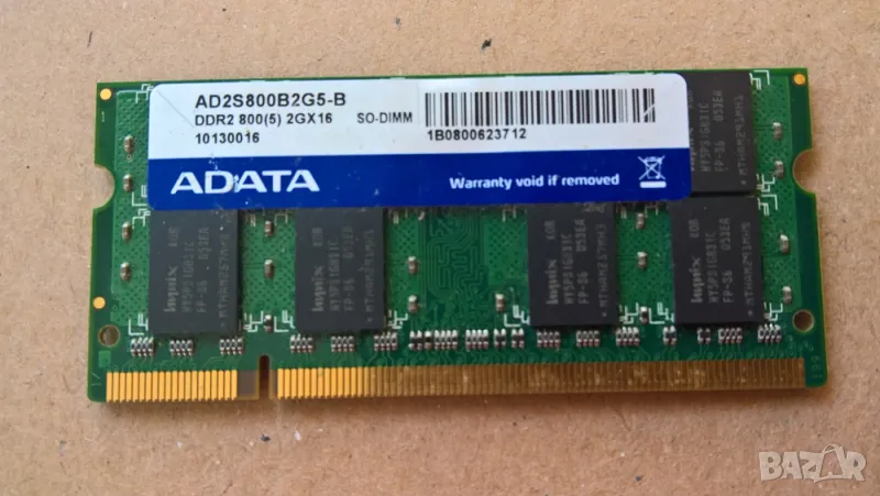 sodimm ddr2 2gb 800Mhz памет за лаптоп, снимка 1