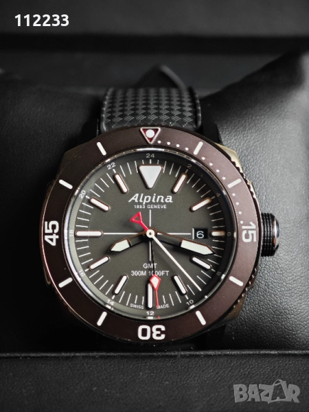 БАРТЕР ALPINA Seastrong Diver GMT, снимка 1