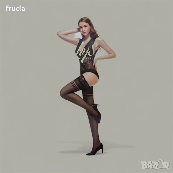 Фигурални силиконови чорапи , снимка 1