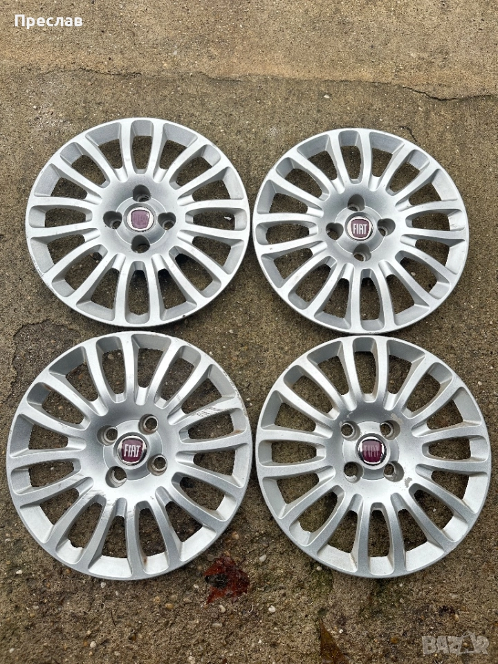 4 броя оригинални тасове за Fiat Grande Punto 15, снимка 1