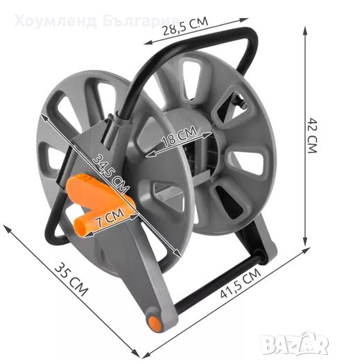 Макара за градински маркуч до 60м, снимка 1