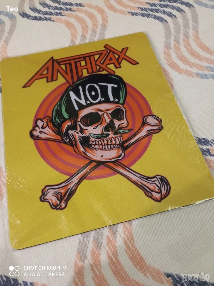 Подложка за мишка на Антракс / Anthrax, снимка 1