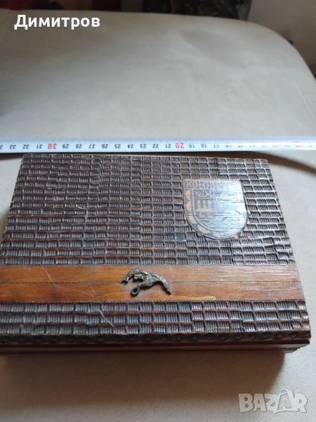 Стар немски  цигаретник , снимка 1