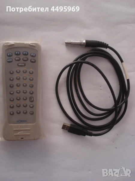 Sokkia USB дата кабел и дистанционно, снимка 1