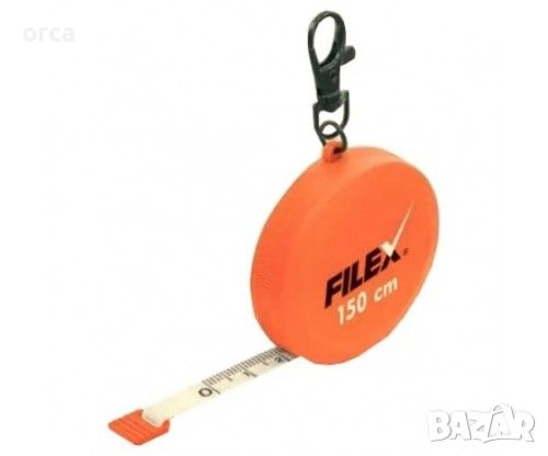 Метър за уловената риба - рулетка 1.5 м. Filex Tape Ruller, снимка 1