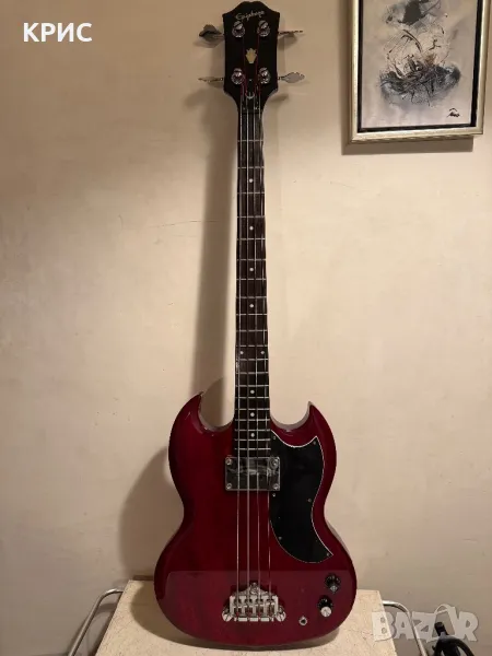 Epiphone EB-0 SG BASS Cherry, снимка 1