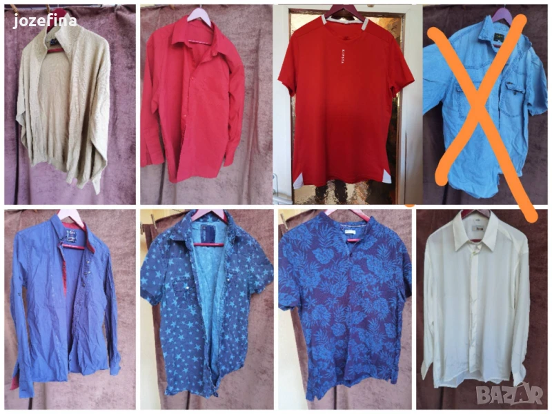 Мъжки ризи и жилетка- ххл, ххл, 3хл, снимка 1