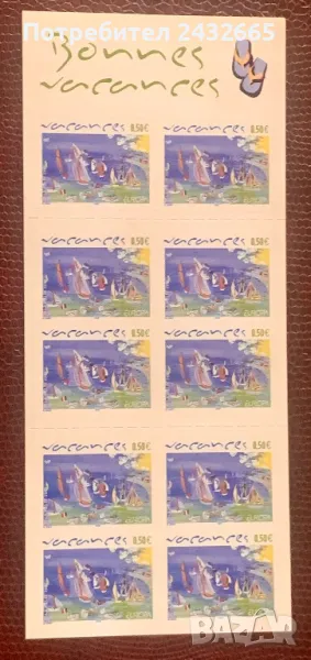 JG54. Франция 2004 ~ “ Туризъм. Europa stamps: Ваканция.” , MNH, **, снимка 1