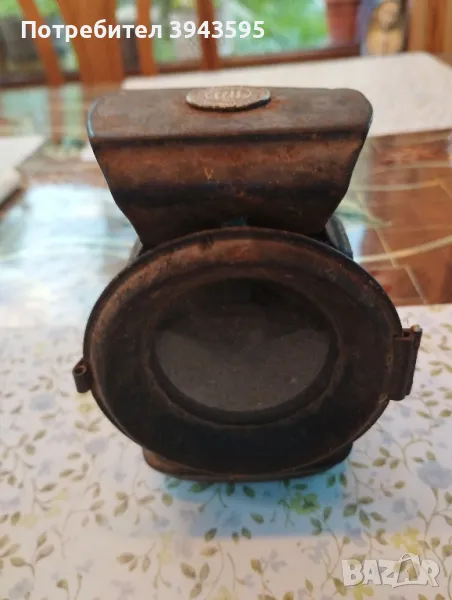 старинен немски фар за колело, снимка 1