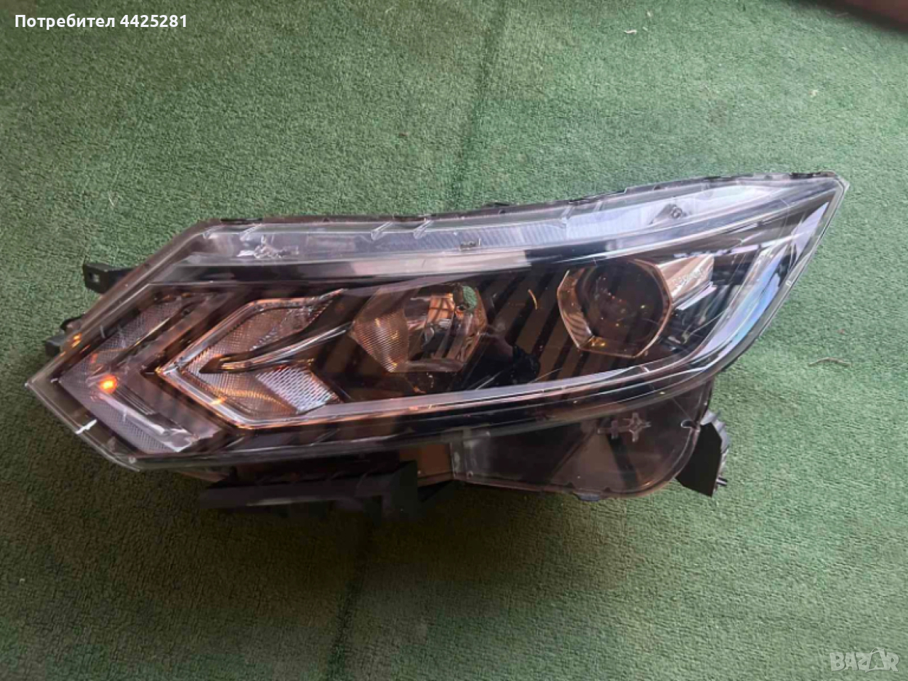 фар ляв Nissan Qashqai II face 2017-2021 г. #505S. 100-19009, снимка 1