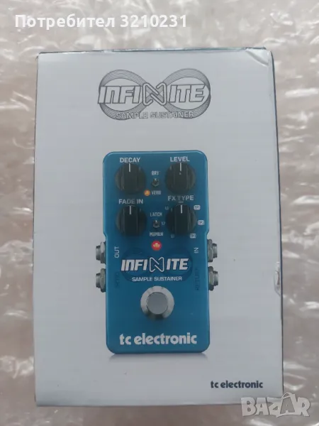 TC Electronic INFINITE Sampler sustainer!, снимка 1