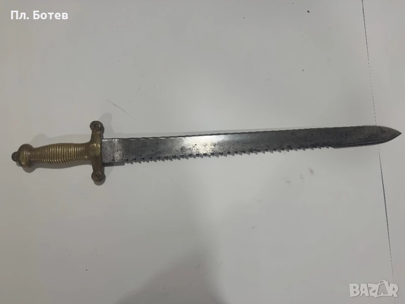 Стар швейцарски Тесак, трион, снимка 1