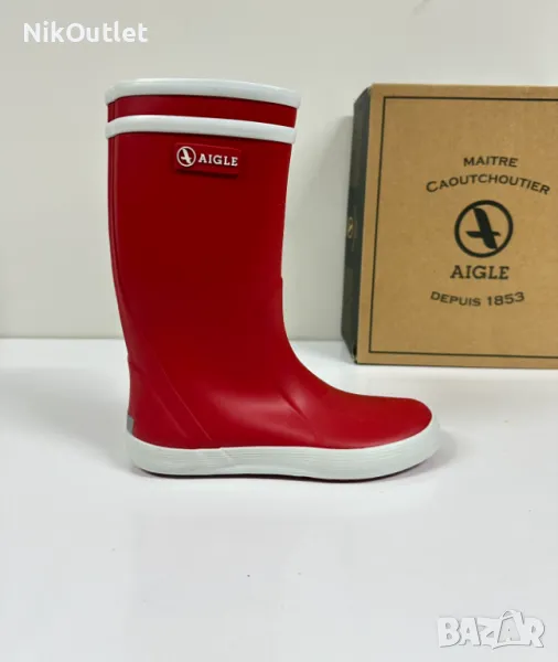 Aigle Rain boots red, снимка 1