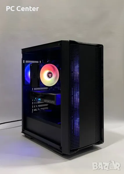 Геймърски компютър AMD Ryzen 7 5800X3D, RTX 4070 SUPER, 32GB ram, снимка 1