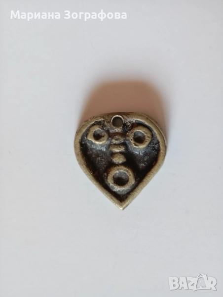 Декорация, Елемент от ритуално пано на Бог Тангра, - "Тракийско изкуство", - Писци Зерлин, Картички, снимка 1