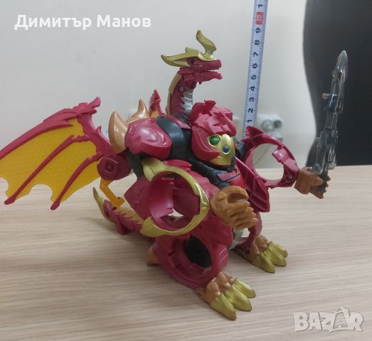 Bakugan Голяма фигура с изстрелвачка Bakugan Dragonoid Infinity, снимка 3 - Фигурки - 45515904
