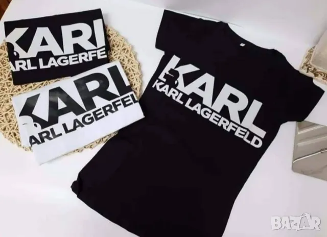 тениски karl lagerfeld , снимка 1 - Тениски - 49583595