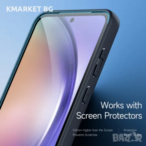 Samsung Galaxy A55 5G DUX DUCIS TPU Силиконов Калъф и Протектор, снимка 5 - Калъфи, кейсове - 47927753