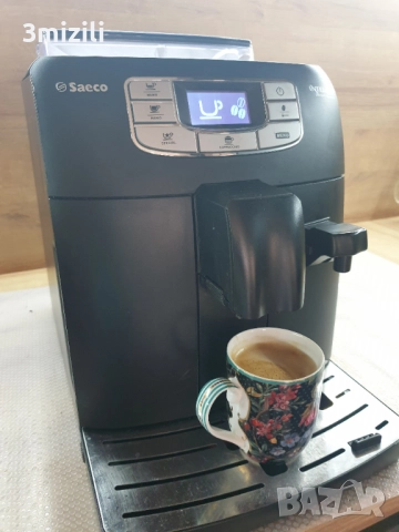 Saeco Intelia cappucchino - внос от Австрия с кана за мляко., снимка 4 - Кафемашини - 52339526