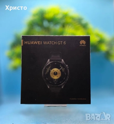 НОВ!!! Смарт часовник Huawei Watch GT 6, 46MM, Black Stainless Steel Case, снимка 3 - Смарт часовници - 52053138