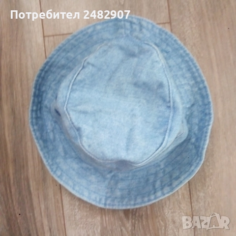 Детска дънкова шапка, снимка 3 - Шапки, шалове и ръкавици - 52255084