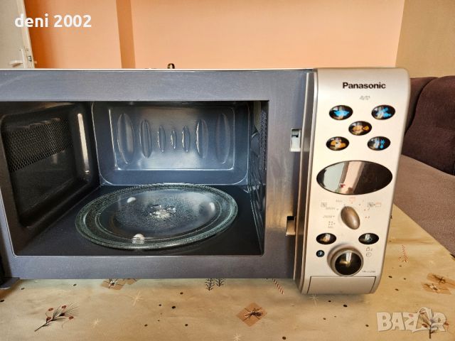 Микровълнова печка с грил Panasonic , снимка 2 - Микровълнови - 46275054