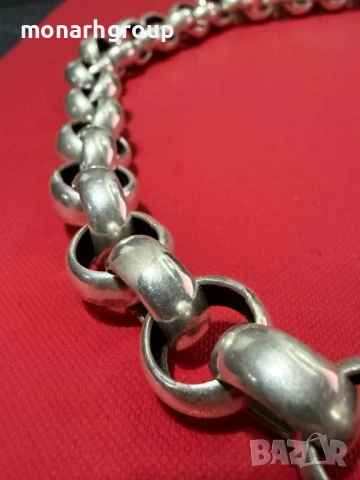 Сребърен Ланец, снимка 6 - Колиета, медальони, синджири - 50813422