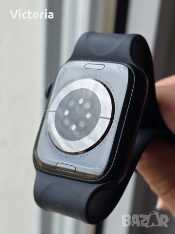 Оригинален часовник Apple Watch series 7 45mm, батерията-100%, снимка 3 - Смарт гривни - 47904445