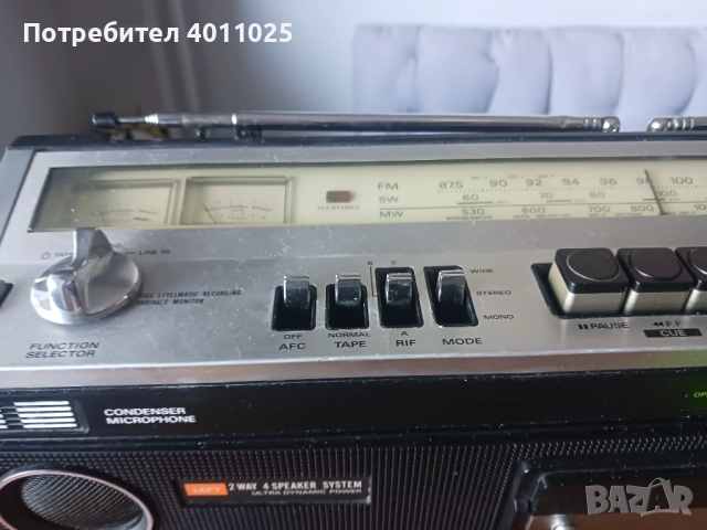 Радиокасетофон hitachi trk 8080e, снимка 4 - Радиокасетофони, транзистори - 51810066