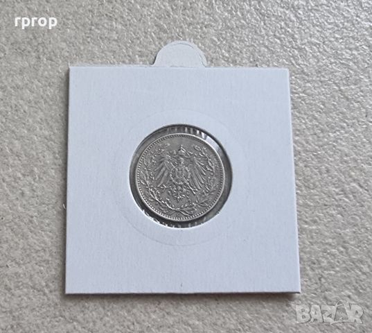  Монета 5  .Германия  . ½ марка 1918 година. Сребро ., снимка 4 - Нумизматика и бонистика - 43029478