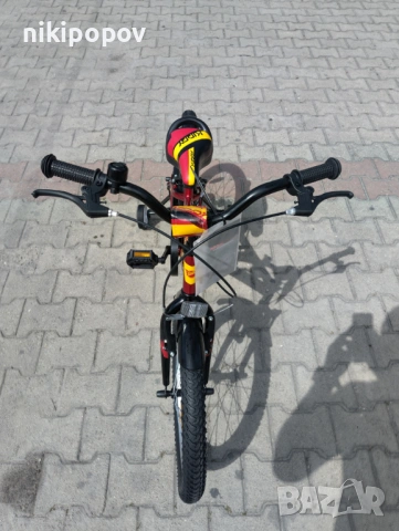 SPRINT Велосипед 20" CASPER червен, снимка 5 - Велосипеди - 53773144