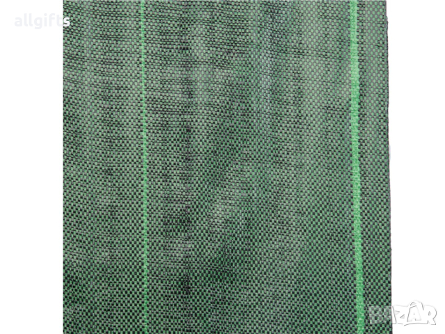 0.6м х 100м Покривало (агротекстил) против плевели от тъкан текстил 110гр. PP зелено UV, , снимка 2 - Други - 44952876