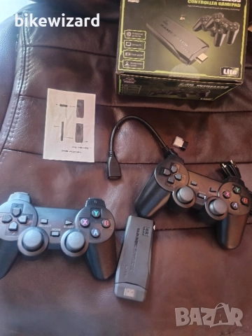 ARMD 2.4G безжична конзола за видеоигри, Plug and Play с над 10 000 игри НОВО