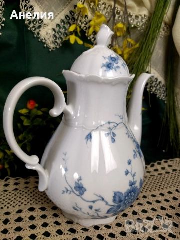 Mitterteich Bavaria нежност в синьо , снимка 9 - Чаши - 51846459