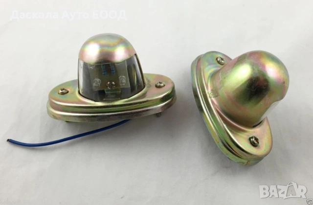 1бр. МЕТАЛНО LED ЛЕД осветление за номер, 12-24V 