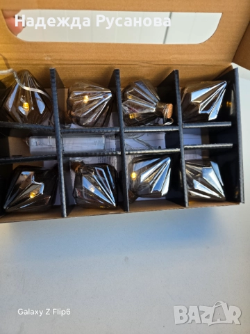 Стъклена коледни топки, снимка 6 - Декорация за дома - 52642333