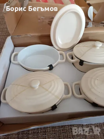 Френски керамични  купички за печене, снимка 4 - Други стоки за дома - 49627737