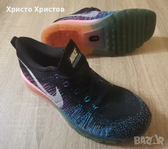Дамски маратонки NIKE FLYKNIT MAX ✔️ Размер 38 Стелка 24 см, снимка 4 - Маратонки - 53818642
