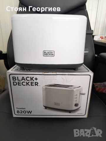 Чисто нов тостер BLACK DECKER 820w, снимка 1 - Тостери - 46064410