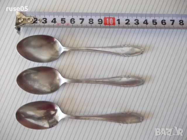 Лот от 3 бр. лъжици "ROSTFREI"