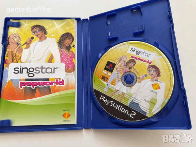 SingStar Popworld за PS2, снимка 3 - Игри за PlayStation - 51756443
