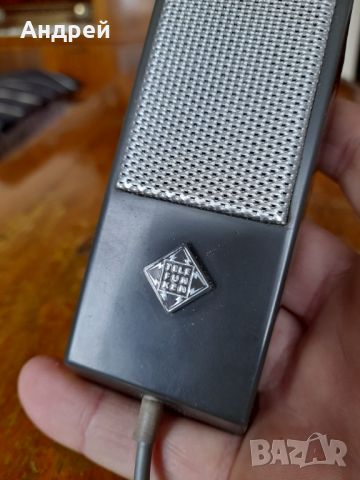 Стар микрофон Telefunken, снимка 4 - Други ценни предмети - 45405601