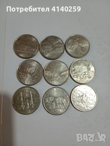 САЩ монети 1/4 долар куортър 2006 г , снимка 1