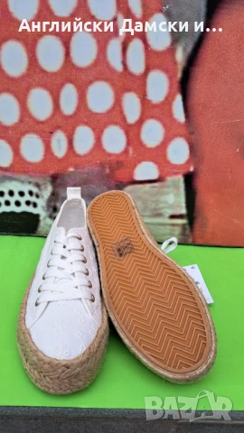 Английски дамски еспадрили, снимка 8 - Дамски ежедневни обувки - 53884978