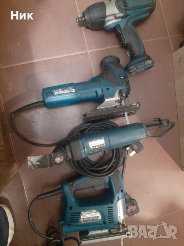Машини Макита 220v и 18v, снимка 4 - Триони и циркуляри - 52954799